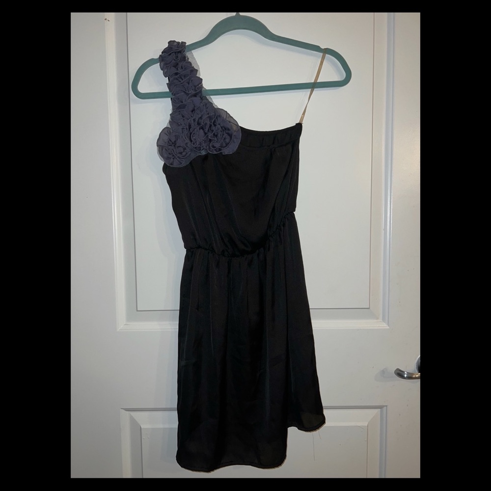 Floral One Shoulder Dress